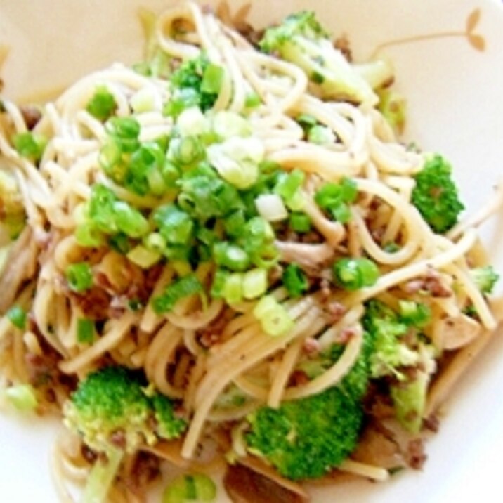 和パスタ~牛そぼろ~